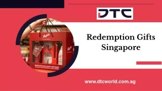 Redemption Gifts Singapore