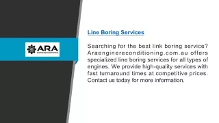 Line Boring Services Araenginereconditioning.com.au