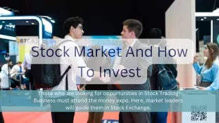 Stock Market And How To Invest