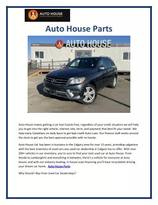 Auto House Parts