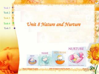 Unit 8 Nature and Nurture