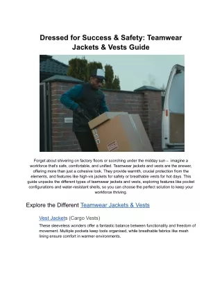 Dressed-for-Success-&-Safety-Teamwear-Jackets-&-Vests-Guide