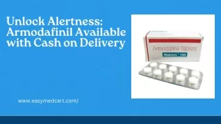 Unlock Alertness Armodafinil Available with Cash on Delivery