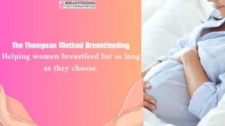 Breastfeeding with Confidence: The Thompson Method's Essential Guide