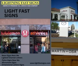 Discover Vibrant Options with Neon Signs Near Me