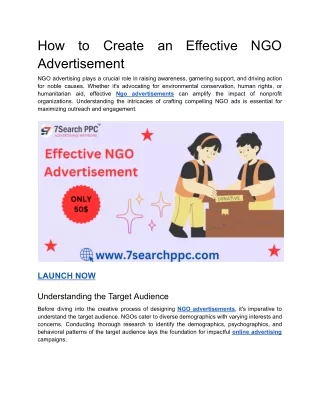 Ngo ad network