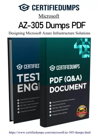 "Master Microsoft AZ-305 Exam with Certifiedumps: Your Ultimate Gui