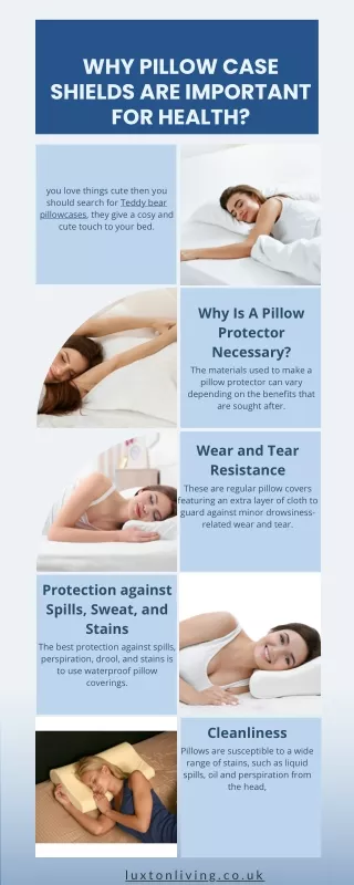 Why Pillow Case Shields Are Important For Health