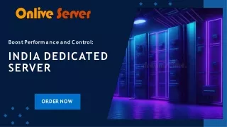India Dedicated Server Hosting - Onlive Server