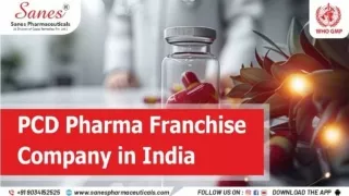 PCD Pharma Franchise Company