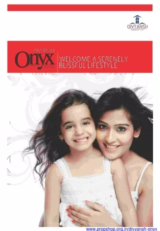 Luxurious Living at Divyansh Onyx: NH-24, Ghaziabad