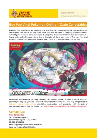 Buy Pokemon Trading Cards online