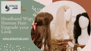 Headband Wigs Human Hair Upgrade your Look