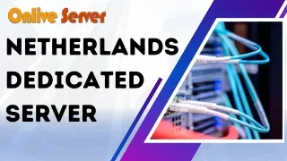 Netherlands Dedicated Server Hosting Solutions.