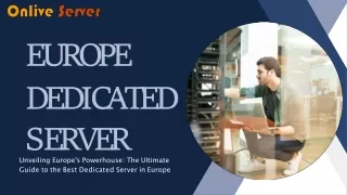 Europe Dedicated Server