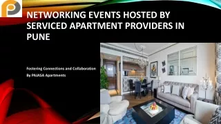 Networking Events Hosted by Serviced Apartment Providers in Pune