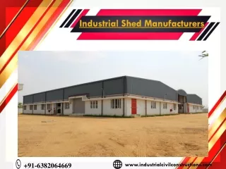 Industrial Shed Manucturers |Trichy|Madurai|thoothukudi |Erode|Dindigul|Sivakasi|Salem|Coimbatore