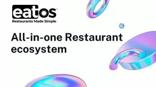 AI-Enabled Restaurant Technology