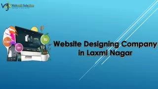 Website Designing Company in Laxmi Nagar