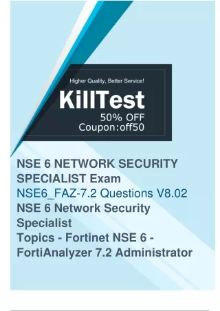 Updated Fortinet NSE6_FAZ-7.2 Practice Test - Your Path to Success in Exam