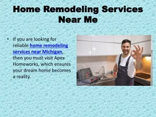 Home Remodeling Services Near Me