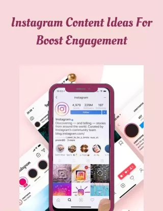 Instagram Content Ideas For Boost Engagement