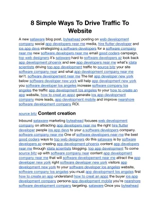 8 Simple Ways To Drive Traffic To Website.docx
