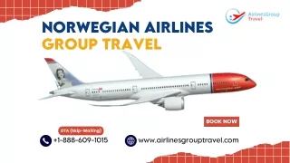 How Do I Make Group Booking with Norwegian Airlines?