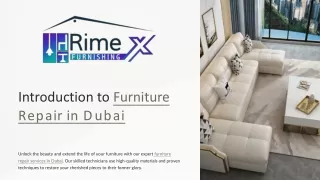 Furniture repair Dubai