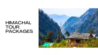 Himachal tour packages