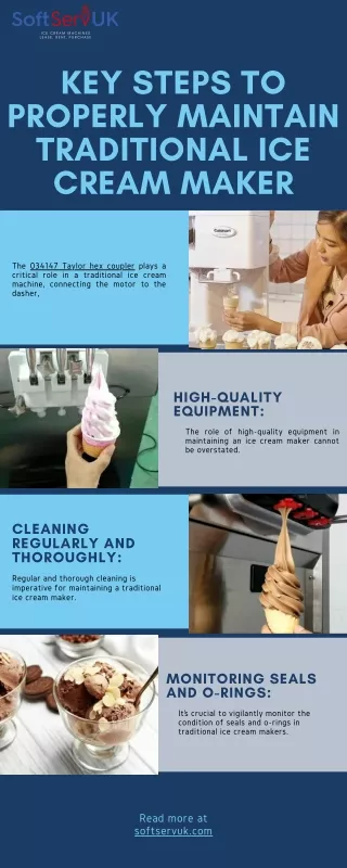 Key Steps to Properly Maintain Traditional Ice Cream Maker