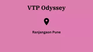 VTP Odyssey Ranjangaon Pune Brochure
