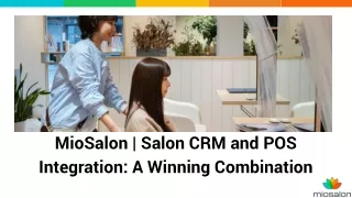 MioSalon  Salon CRM and POS Integration A Winning Combination