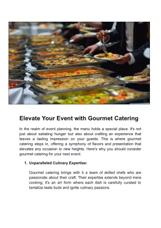 Elevate Your Event with Gourmet Catering (2)