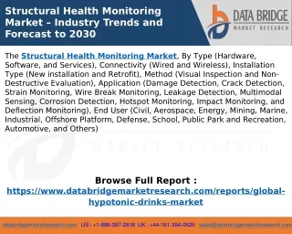 Structural Health Monitoring Market