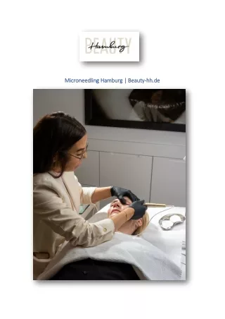 Microneedling Hamburg | Beauty-hh.de