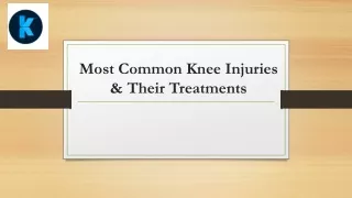 Most common knee injuries & their treatments - Knee Clinic Manchester