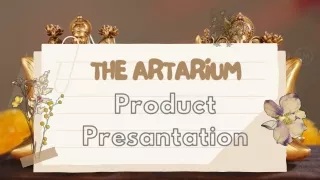 The Artarium Product ppt