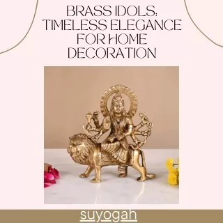 Brass Idols Timeless Elegance for Home Decoration