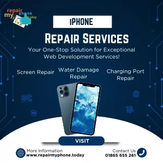 iPhone Screen Repair & Replacement Oxford at repair my phone today