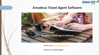 Amadeus Travel Agent Software