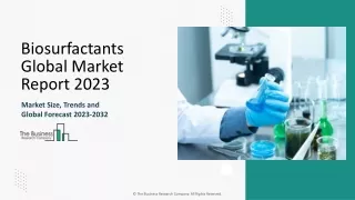 Biosurfactants Market Size, Industry Share, Trends Analysis Report 2024-2033