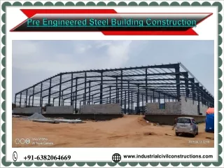 Pre Engineered Steel Building |Trichy |Madurai |thoothukudi |Erode |Dindigul |Sivakasi |Salem|Coimbatore