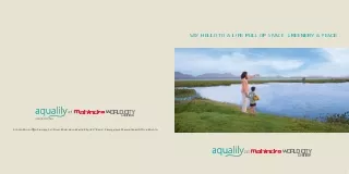 Mahindra Aqualily Mahindra World City, Chengalpattu, Chennai E- Brochure.PDF