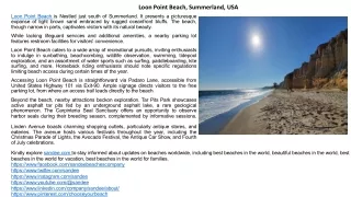 Loon Point, Carpinteria, CA: Free Parking, Swimming, Dog-Friendly