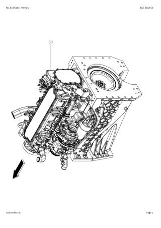 CLAAS AXION 900 LRC TRACTOR Parts Catalogue Manual (SN B0600010-B0609999)