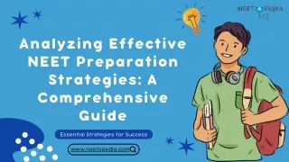 Analyzing Effective NEET Preparation Strategies