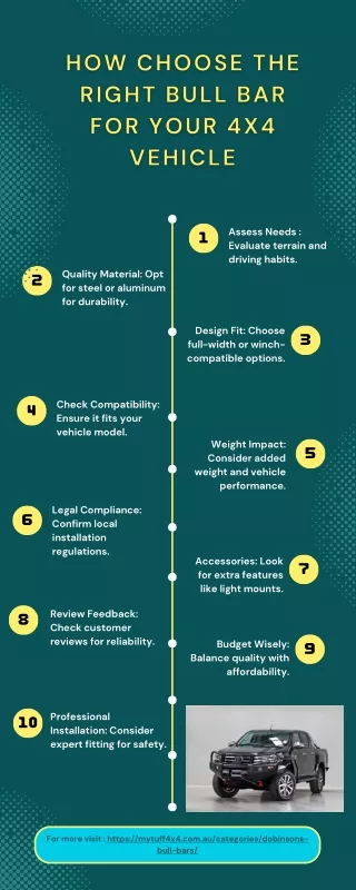 How to choose right bull bars for your 4x4  vehicle