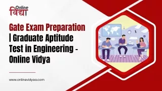 Gate Exam Preparation | Graduate Aptitude Test in Engineering – Online Vidya