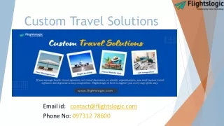 Custom Travel Solutions